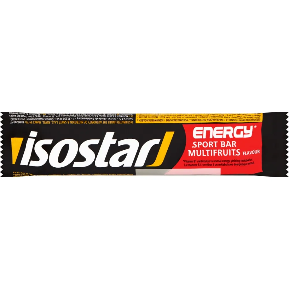 Sportvoeding & Drank<Isostar 12x High Energy Sportreep Multifruits 40 gr