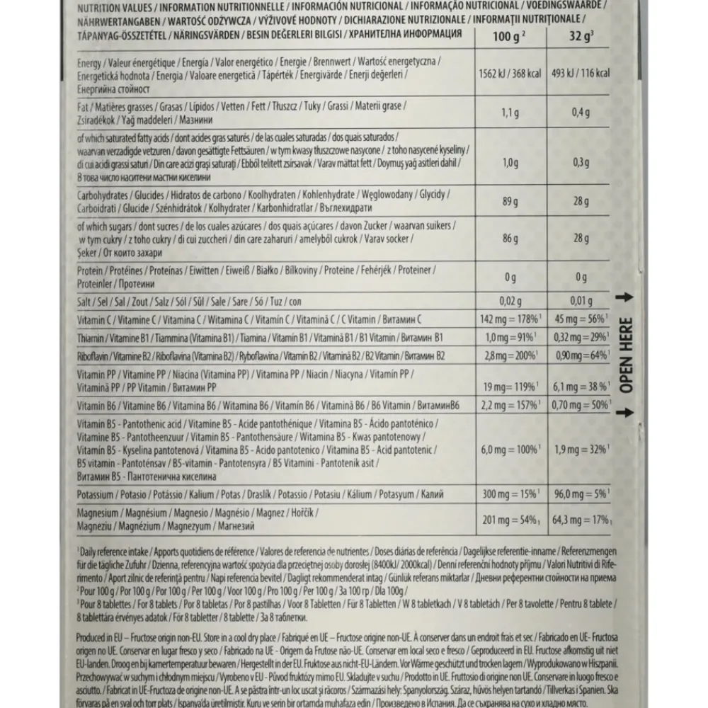 3x High Energy Tablets Lemon 24 stuks^Isostar New