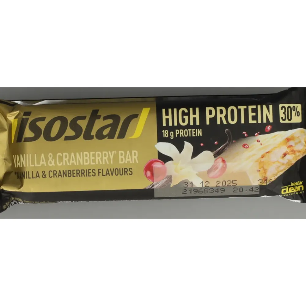 Best 3x High Protein 30 Vanilla Cranberry 55 gr Sportvoeding & Drank|Snacks & Tussendoortjes