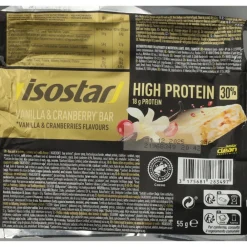 Best 3x High Protein 30 Vanilla Cranberry 55 gr Sportvoeding & Drank|Snacks & Tussendoortjes