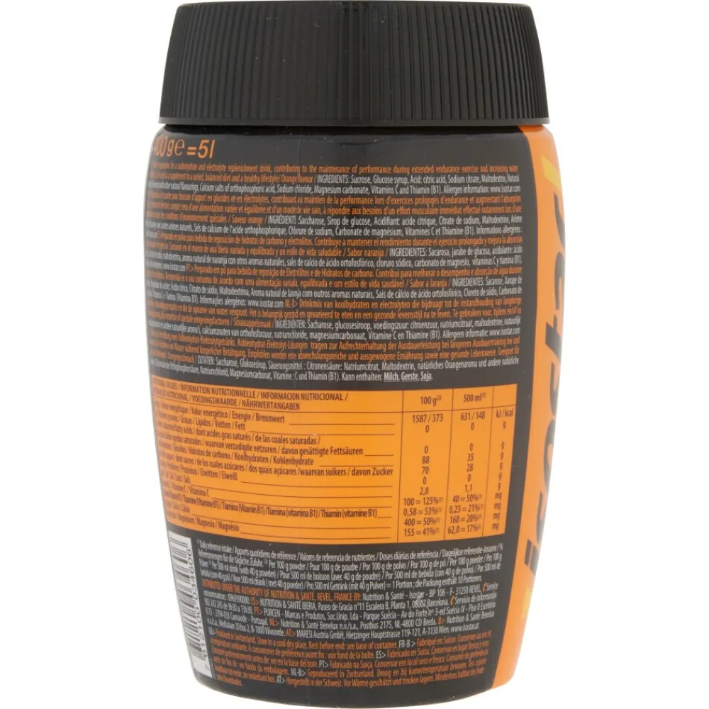 Sportvoeding & Drank<Isostar 3x Hydrate & Perform Orange 400 gr