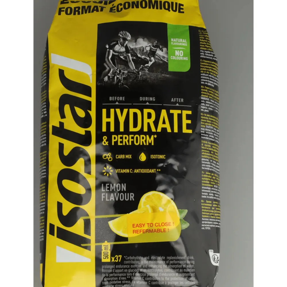 Sportvoeding & Drank<Isostar 3x Hydrate & Perform Lemon 1500 gr