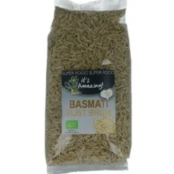 3x It's Amazing Basmati Rijst Bruin 500 gr^Its Amazing Outlet