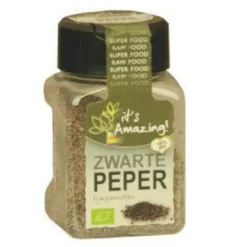 3x It&#039;s Amazing Peper Zwart Fijn Gem 37 gr^Its Amazing Hot