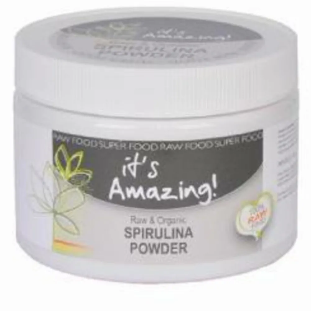 Superfoods<Its Amazing 6x It's Amazing Spirulina Powder Bio 125 gr