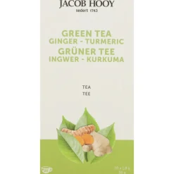 3x Groene Thee Gember - Curcuma 20 stuks^Jacob Hooy Sale