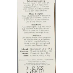 3x Groene Thee Gember - Curcuma 20 stuks^Jacob Hooy Sale