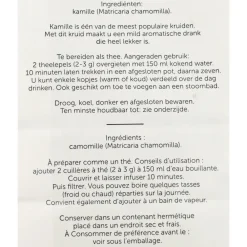 3x Kamille 50 gr^Jacob Hooy New