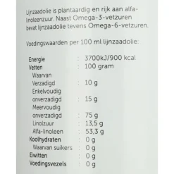 Best 3x Lijnzaadolie 1 liter Olie & Azijn