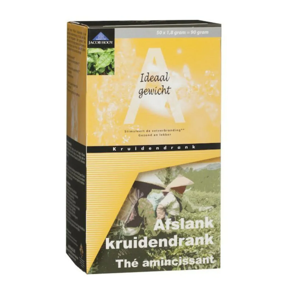 3x Slank Theezakjes 50 stuks^Jacob Hooy