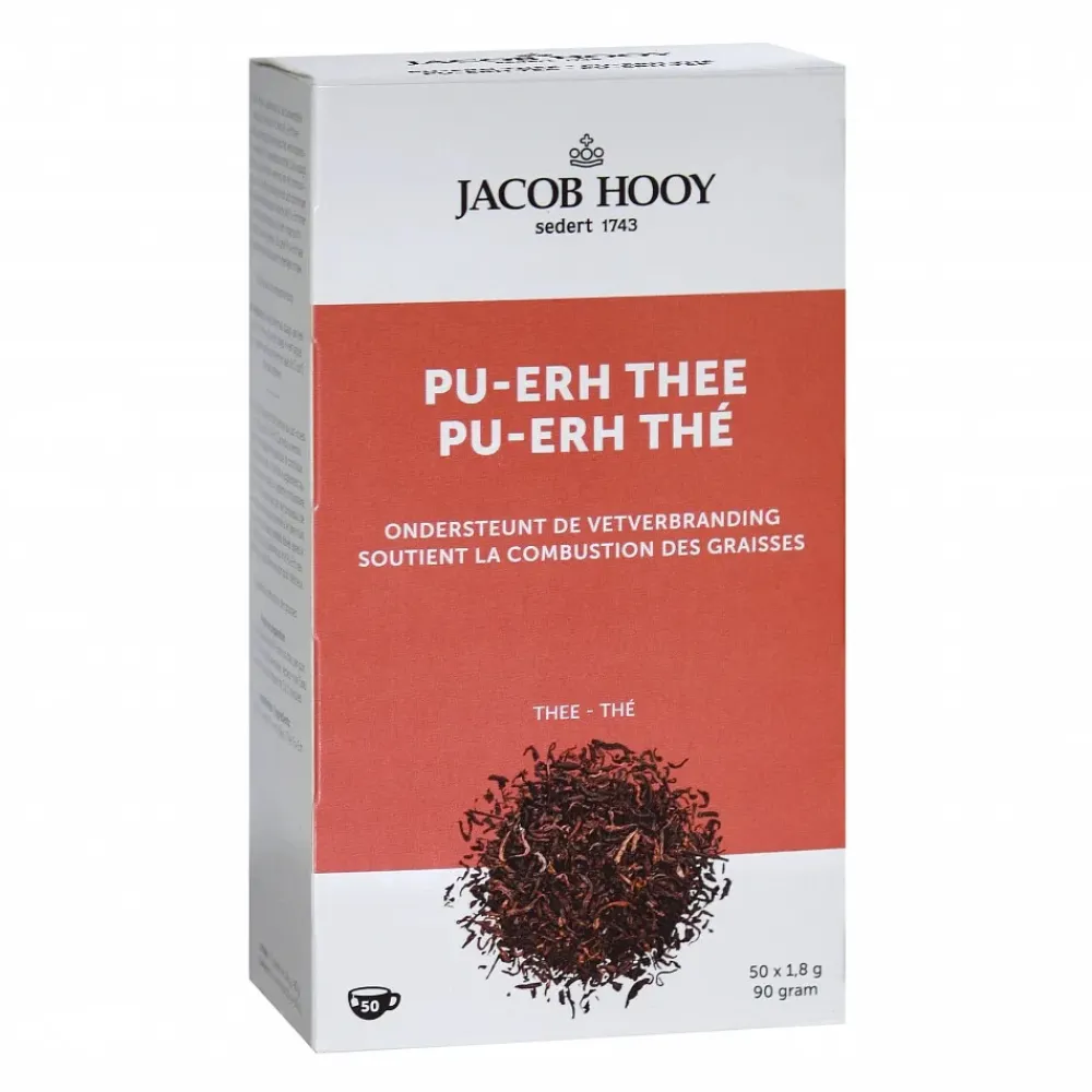 Thee<Jacob Hooy 3x Thee Pu Erht 50 stuks