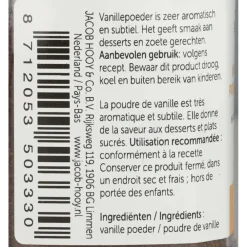 Kruiden<Jacob Hooy 3x Vanillepoeder Bourbon 30 gr