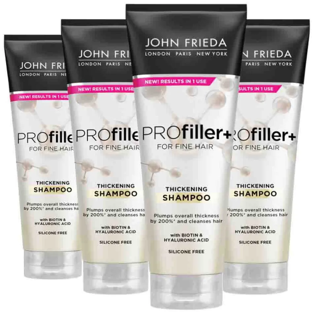 4x PROfiller+ Thickening Shampoo 250 ml^John Frieda Outlet