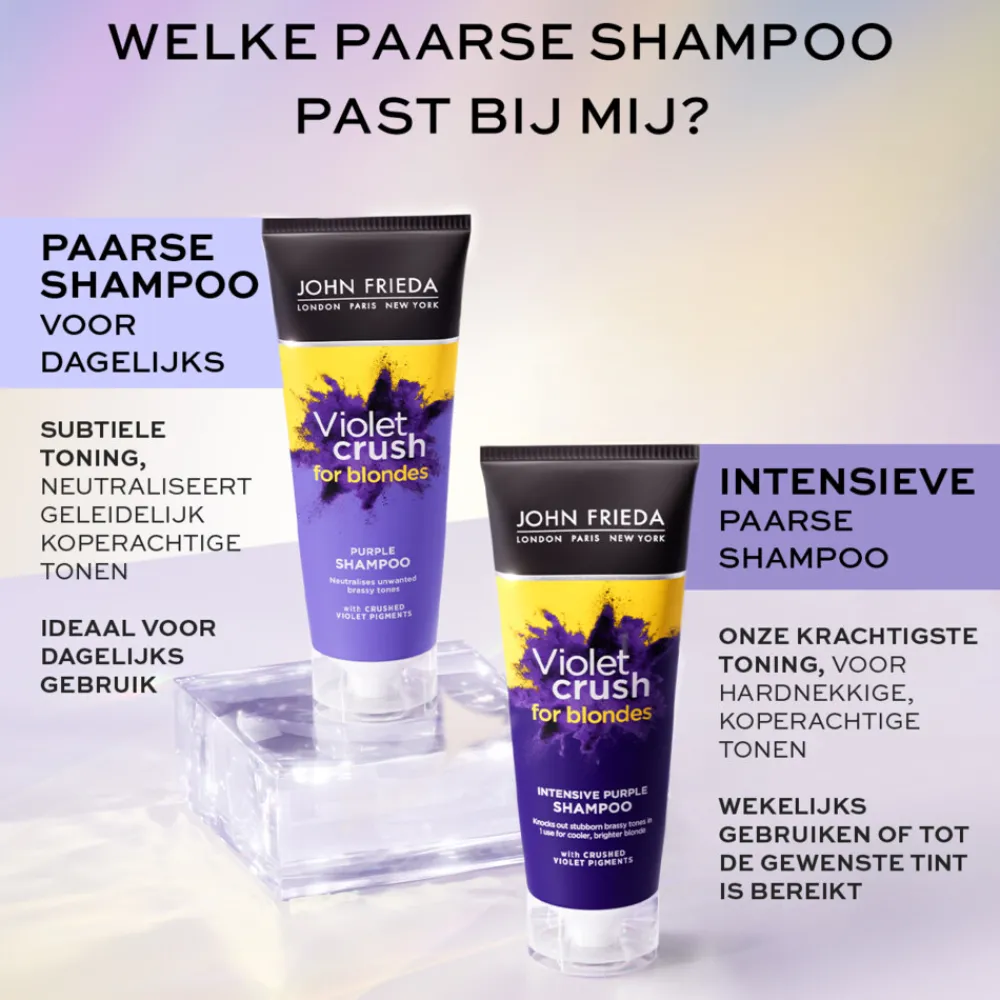 Shampoo<John Frieda 4x Violet Crush Shampoo Intense Purple 250 ml