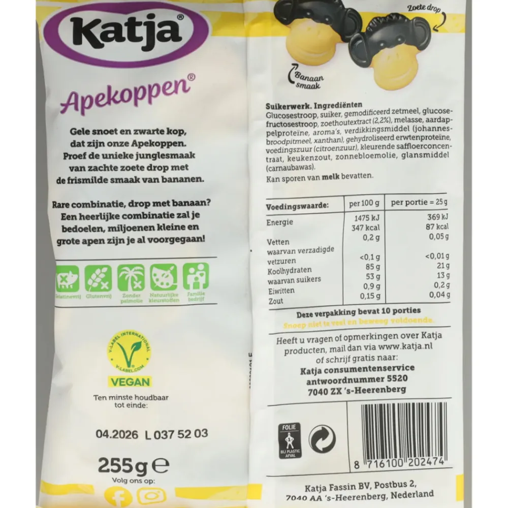 Discount 3x Apekoppen 255 gr Snoep