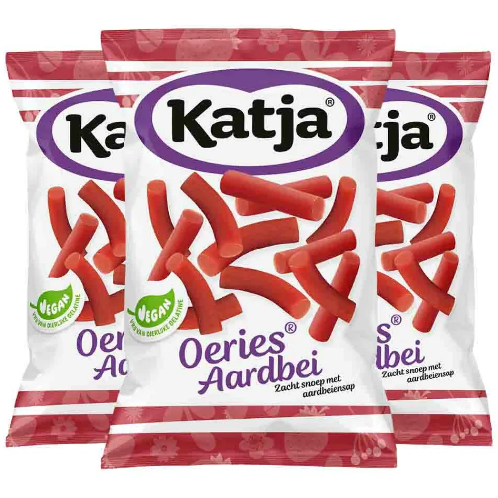 3x Oeries Aardbei 250 gr^Katja Clearance