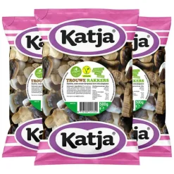 3x Trouwe Rakkers 500 gr^Katja Discount