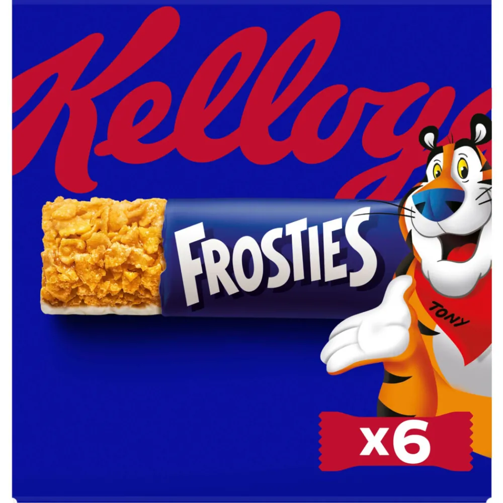 New 4x Kellogg's Bars Frosties 6 x 25 gr Snacks & Tussendoortjes