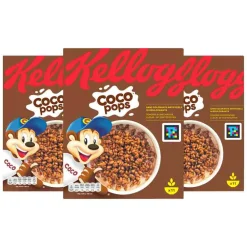Discount 3x Kellogg's Coco Pops 330 gr Ontbijtgranen