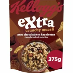 Discount 4x Kellogg's Extra Dark Chocolate 375 gr Ontbijtgranen