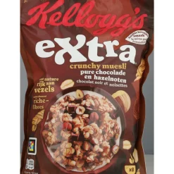 Discount 4x Kellogg's Extra Dark Chocolate 375 gr Ontbijtgranen