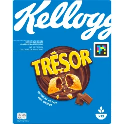 New 6x Kellogg's Tresor Melk Chocolade 410 gr Ontbijtgranen