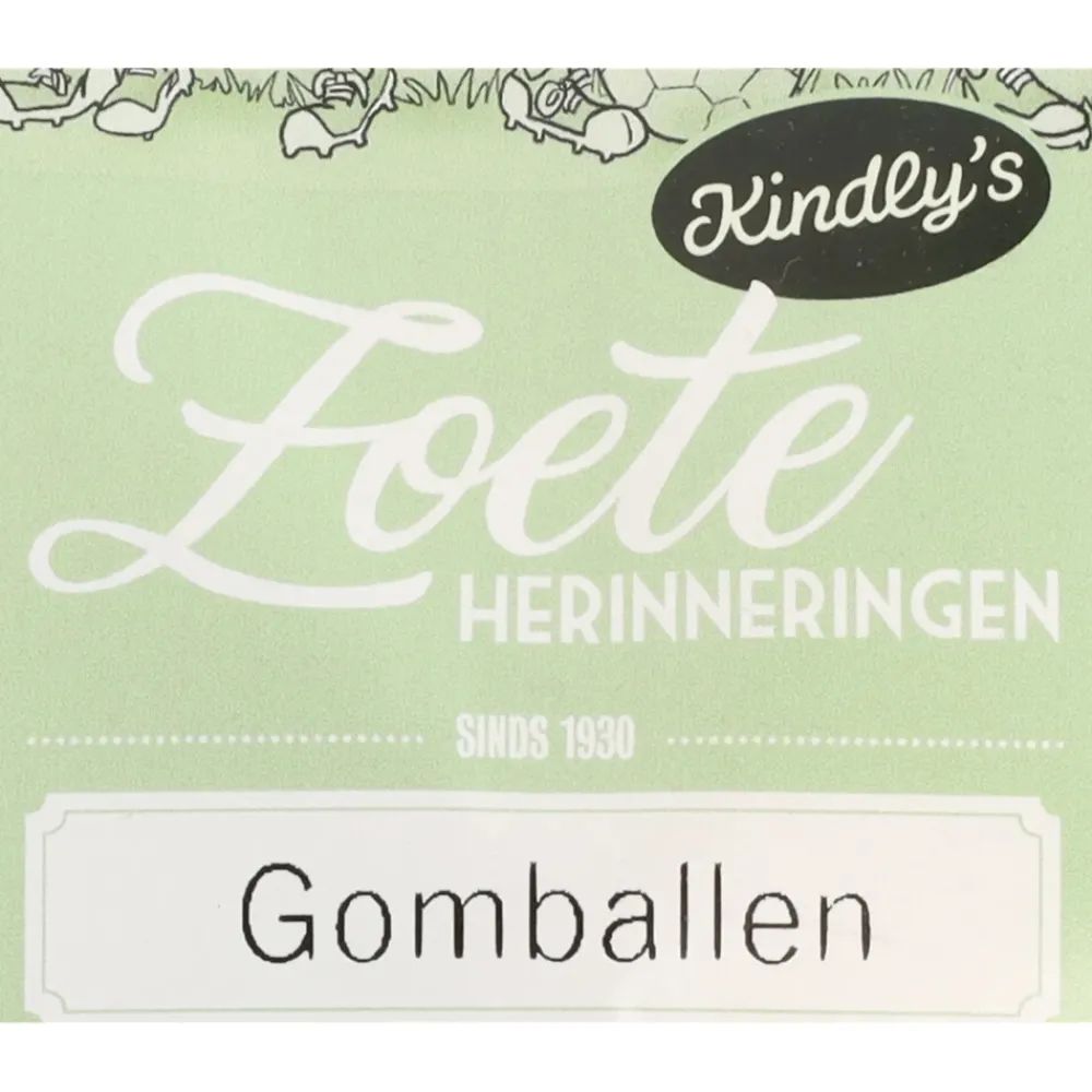 Sale 7x Kindly's Gomballen 165 gr Snoep
