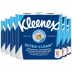 Outlet 6x Keukenpapier Ultra Clean Maxi XL 2 stuks Keukenpapier