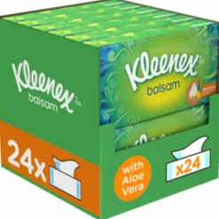 Tissues & Zakdoekjes<Kleenex 6x Tissues Balsam 3-laags 4 x 64 stuks