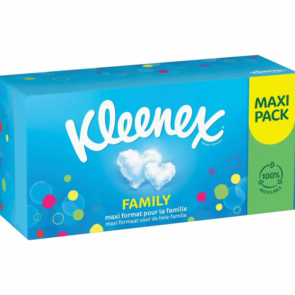 10x Tissues Family 128 stuks^Kleenex Hot