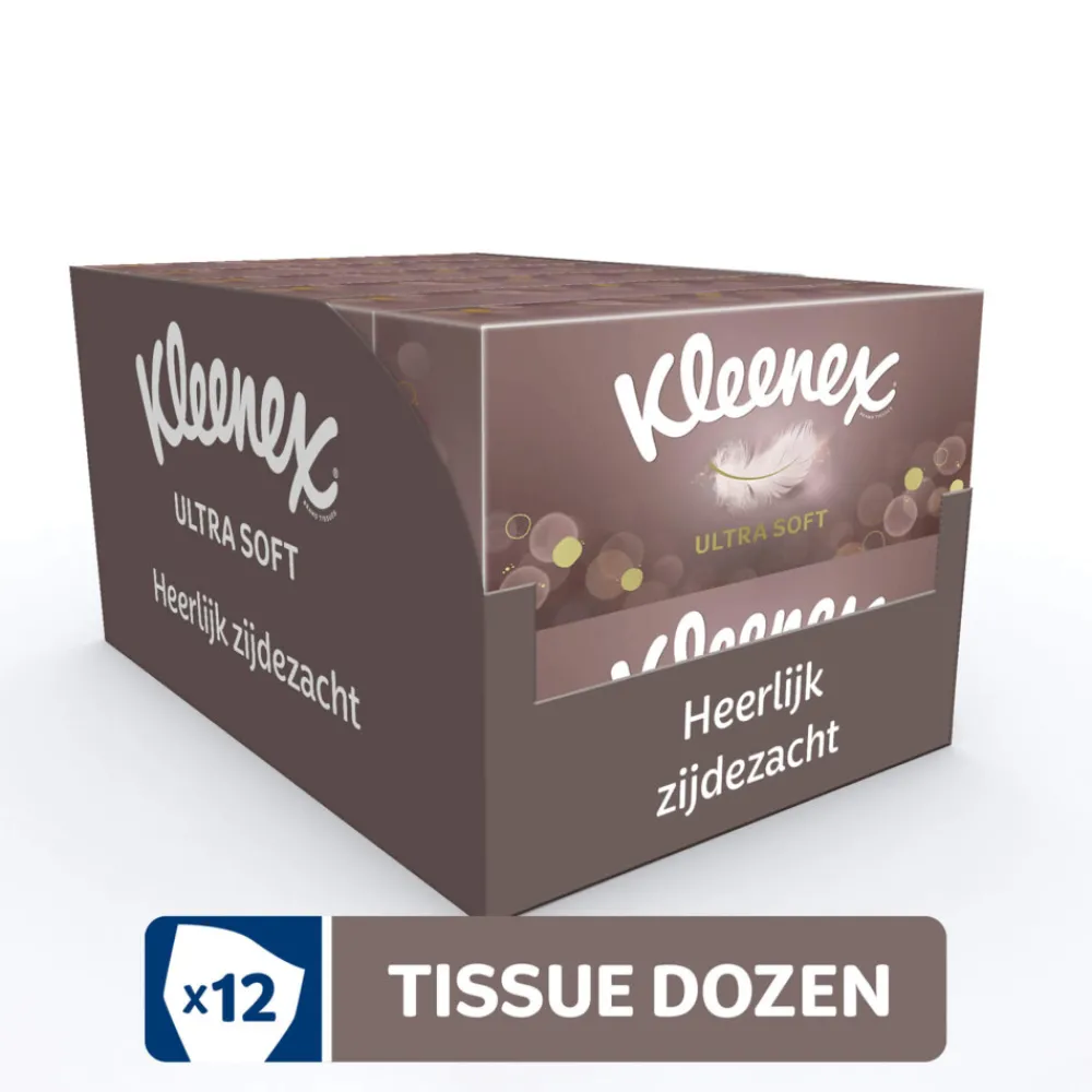 Tissues & Zakdoekjes<Kleenex 12x Tissues Ultra Soft 64 stuks