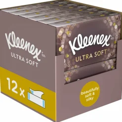 Tissues & Zakdoekjes<Kleenex 12x Tissues Ultra Soft 64 stuks