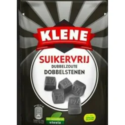 6x Dubbelzoute Dobbelstenen Suikervrij 105 gr^Klene Online