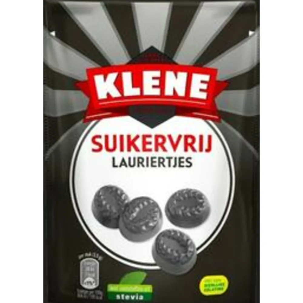 12x Lauriertjes Suikervrij 105 gr Snoep