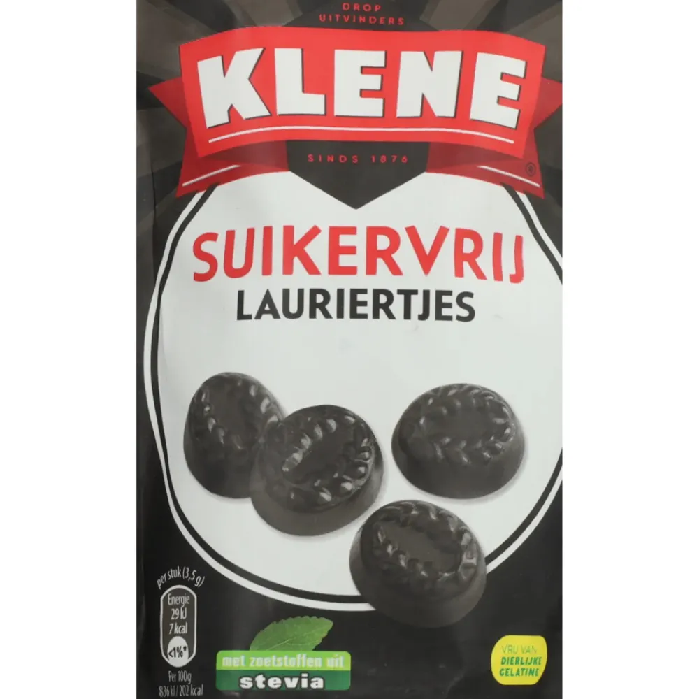 12x Lauriertjes Suikervrij 105 gr Snoep