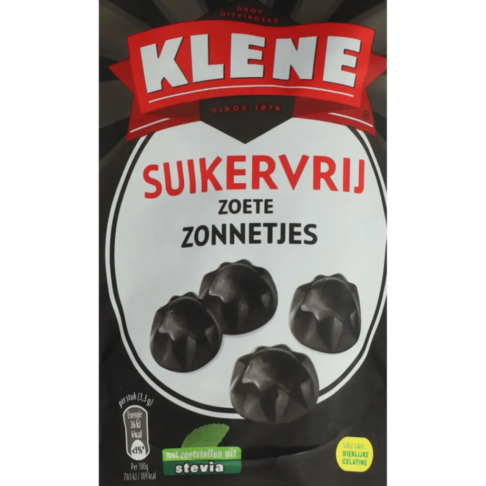 3x Zoete Zonnetjes Suikervrij 105 gr^Klene Discount