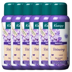 6x Badschuim Relaxing Lavendel 400 ml Bad & Douche