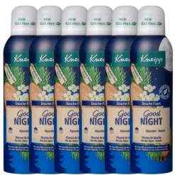 6x Douche Foam Good Night 200 ml^Kneipp Clearance