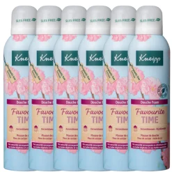 6x Favourite Time Douche Foam Cherry Blossom 200 ml^Kneipp Best