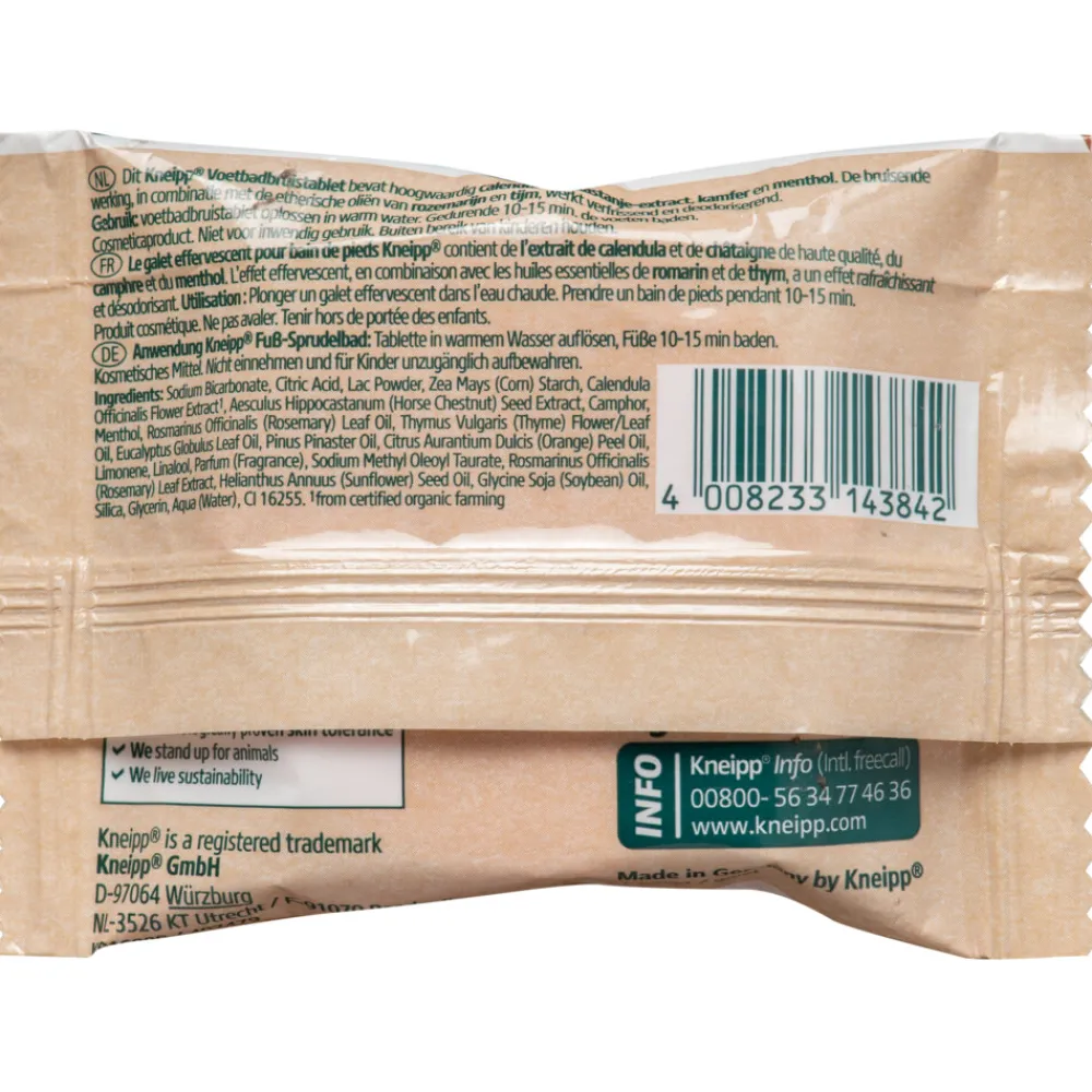 Voetverzorging<Kneipp 12x Voetbadbruistablet Calendula 80 gr