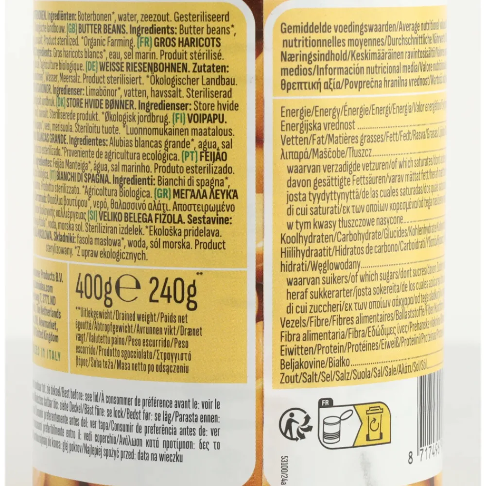 Discount 6x Boterbonen 400 gr Groente