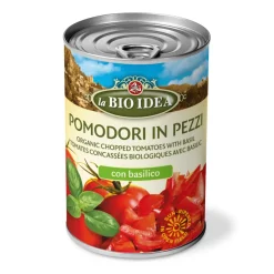 Groente<La Bio Idea 12x Tomatenblokjes Bio 400 gr