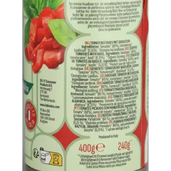 Groente<La Bio Idea 12x Tomatenblokjes Bio 400 gr