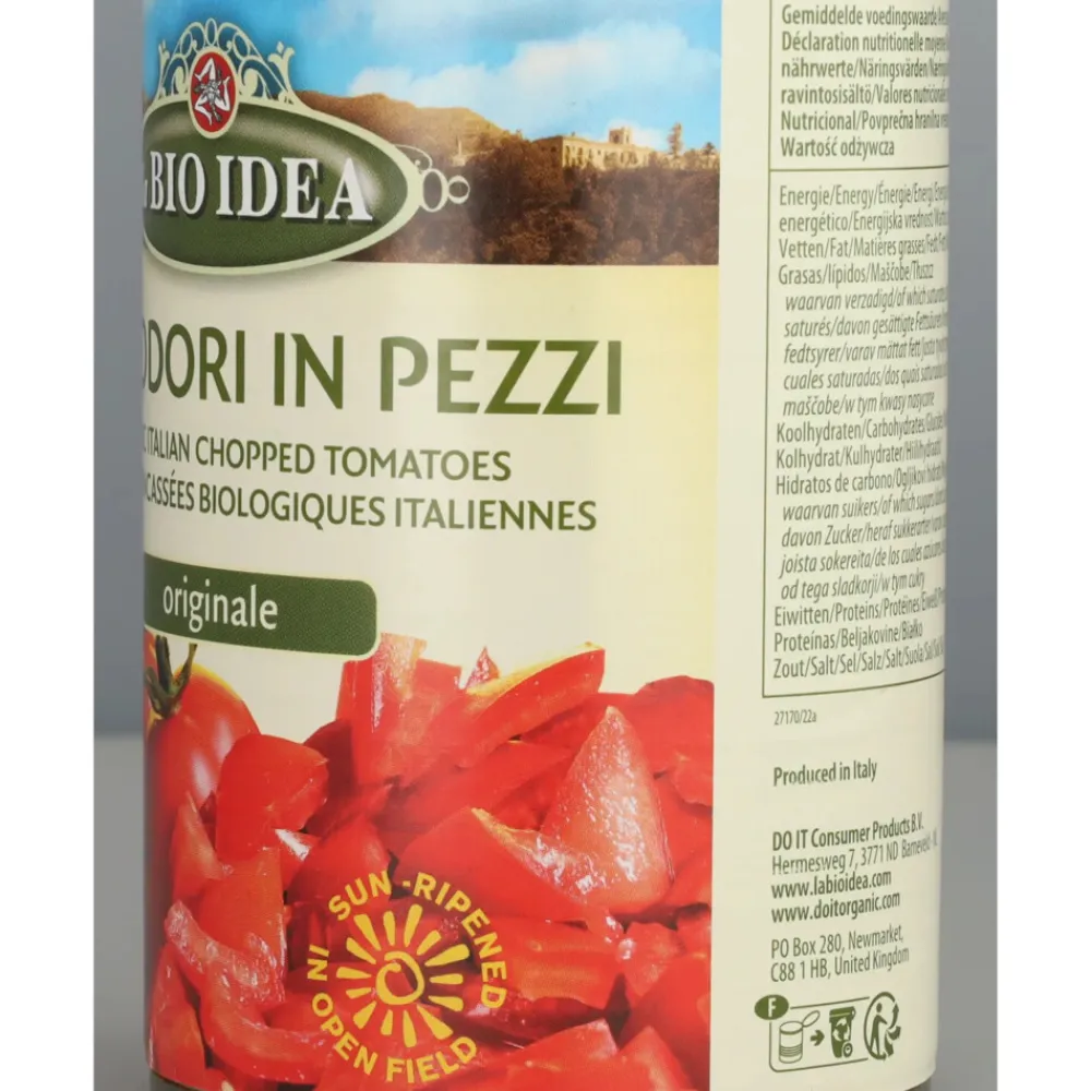 12x Tomatenstukjes Bio 400 gr^La Bio Idea