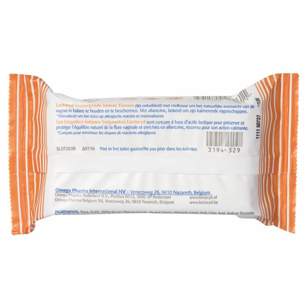 5x Tissues Verzorgend 15 stuks^Lactacyd Best