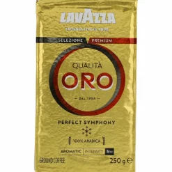 Koffie<Lavazza 20x Qualita Oro gemalen 250 gr