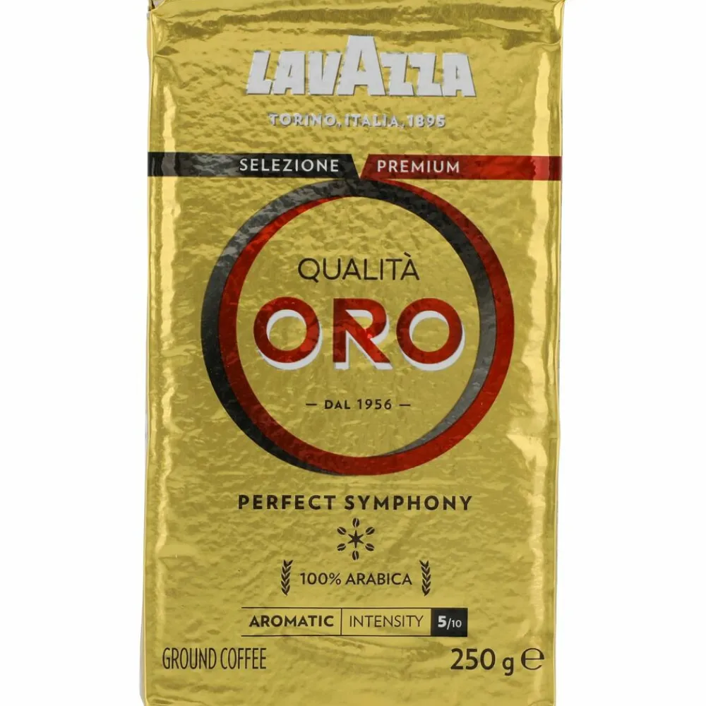 12x Qualita Oro gemalen 250 gr Koffie