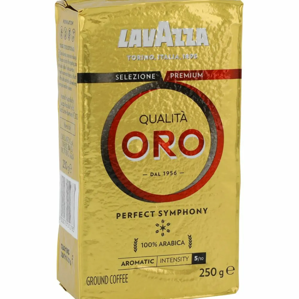 12x Qualita Oro gemalen 250 gr Koffie
