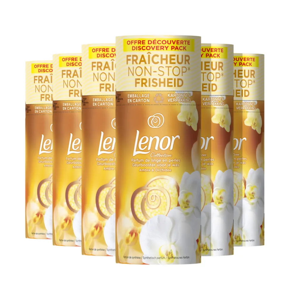 Geurboosters<Lenor 6x In-Wash Geurbooster Gouden Orchidee 11 wasbeurten 140 gr