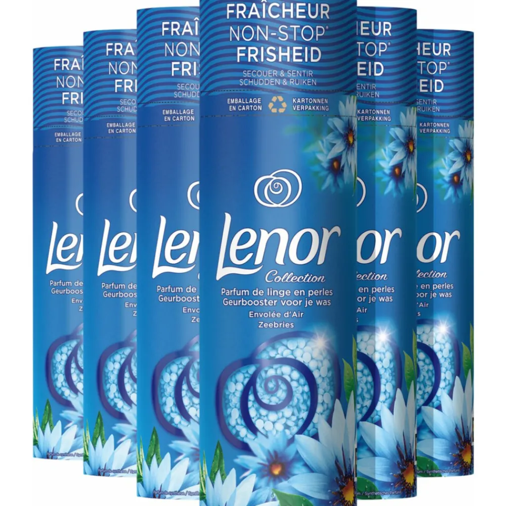 Geurboosters<Lenor 6x In-Wash Geurbooster Zeebries 19 wasbeurten 235 gr